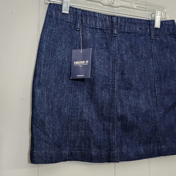 Forever 21 Denim Short Skirt - Picture 8 of 11